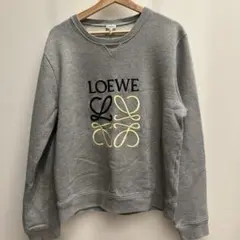 LOEWE グレー クルーネック トレーナーロエベスウェットのサムネイル