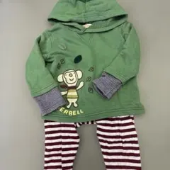 TINKERBELL フード付きトレーナー・パンツセット　プチバドー