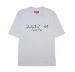 Supreme 23AW Collegiate S/S Top ヘザーグレーL - メルカリ