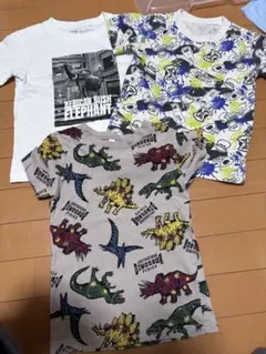 UNIQLO 西松屋 しまむら 半袖Tシャツ 3枚 セット 120のサムネイル