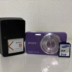 SONY Cyber-shot DSC-WX7 パープル - メルカリ