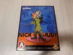 ズートピア ニック & ジュディ セルフィーフィギュア　ズートピア　一番くじ
