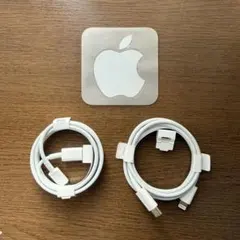 Apple純正 USB-C Lightning ケーブル 2点セット