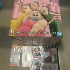 一番くじ クレヨンしんちゃんB賞珠由良ブラザーズ E賞アクリルスタンド 他おまけ