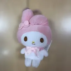 マイメロディ ミニマスコットホルダー カラビナ付き　ぬいぐるみ