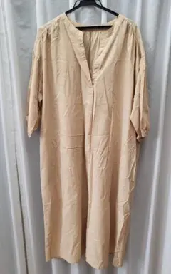 【新品】Chocol raffine robe ナチュラルベージュワンピース