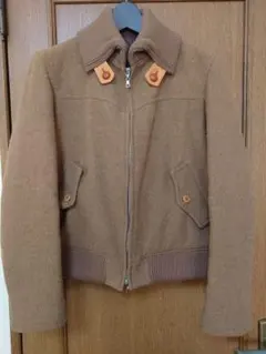 ブラウン ブルゾン