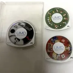 PSP のソフト3枚
