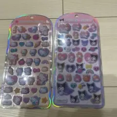 み*子様 クラックス コットンパフィーシール サンリオ キティハローキティマイメ