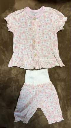 女の子半袖パジャマ 上下セット 100センチ2点セット