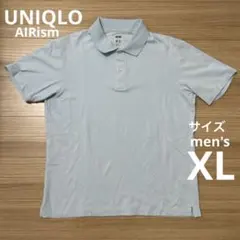 UNIQLOAIRismコットン カノコポロシャツ メンズ XL