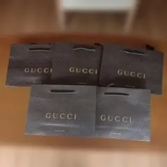 GUCCI ショップ袋 5枚セット