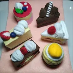 フェルトケーキ　おままごと