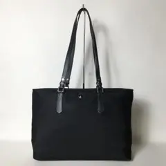 2510-111｜ケイトスペード トートバッグ ナイロン レザー ブラック