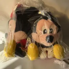 【新品・袋未開封】ディズニー ミッキー＆ミニー ペア ぬいぐるみ セット