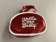 Hello My BESTY vol.2 ミニボストンポーチチャーム レッド広島