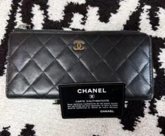CHANEL シャネル　長財布　ラムスキンのサムネイル