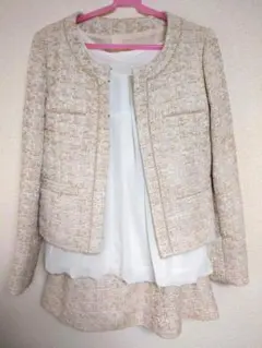 【美品】ホワイトジョーラ セレモニースーツ セット 入学式 入園式 卒業式