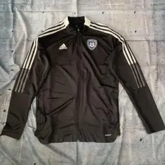 adidas アディダス トラックジャケット ジャージ ブラック L サッカー