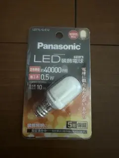 Panasonic LED装飾電球 LDT1L-G-E12