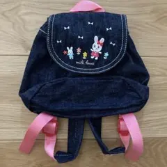 ミキハウス　デニムリュック