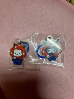 EXPO 2025 サンリオ　ミャクミャクなりきりアクリルチャーム2点