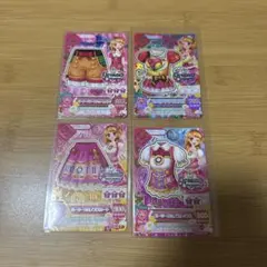 アイカツ 衣装カード 4枚セット Dreamy Crown