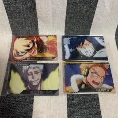 僕のヒーローアカデミア　ウエハース4 4枚セット