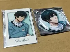 ブルーロックMAYLA アイコニック カード 缶バッジ　糸師凛