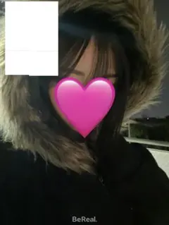 ファーコート フード付き