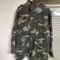 迷彩 コットン ミリタリージャケット　Mサイズ
