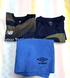 Oakley オークリー ニューバランス アンブロ Tシャツ短パンセット 140