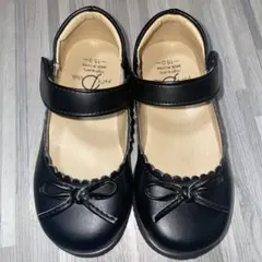 ブラック メリージェーンシューズ