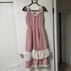 ち*せ様 新品タグ付き axes femme ギンガムチェック jsk