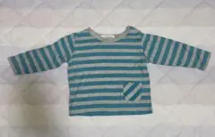 Loves Peace & Money ボーダー長袖Tシャツ 90cmのサムネイル