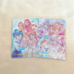 プリキュア ウエハース8 9 ひろがるスカイプリキュア 集合 2枚セット
