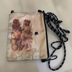 国技館 やきとり スマホショルダーバッグ