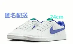 未使用 NIKE ナイキ コート ロイヤル ウィメンズ スニーカー 24cm