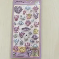 サンリオ3D ぷっくり シール ボンボンドロップ キティ クロミ ポムポムプリン