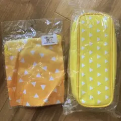 鬼滅の刃　我妻善逸　ミニ巾着　ペンポーチ