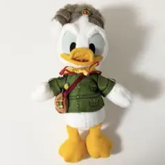 ディズニー ドナルド ウッドチャック ぬいぐるみバッジ