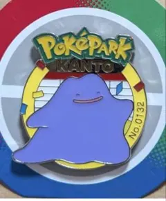 ポケパークカントー ピンバッジ ピンズ メタモン - メルカリ