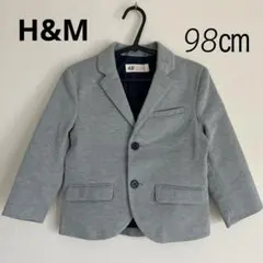 未使用！　H&M エイチアンドエム　ジャケット　ライトブルー　98 100センチのサムネイル
