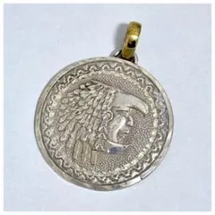 MEXICO ヴィンテージ シルバー925 コイン ペンダントトップ