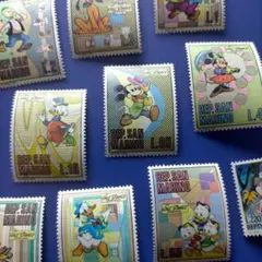 5418 外国切手 サンマルノ 1970年 ディズニー キャラクター 10種完