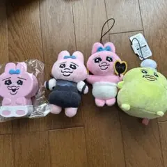 おぱんちゅうさぎ　キーホルダー　ぬいぐるみ　ポーチ
