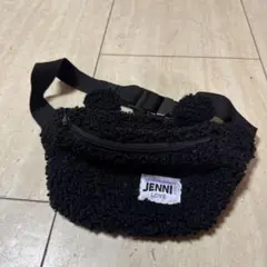 JENNI LOVE 黒 ボディバッグ 耳付き　used