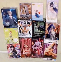 12体セット　プライズ　フィギュア　まとめ売り　ワンピース　オーバーロード他