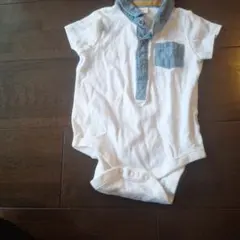 next 6-9ヶ月 襟付きロンパース