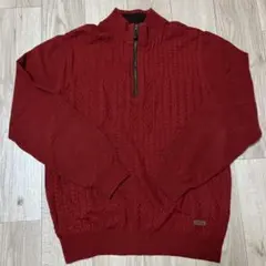 ハーフジップセーター ニット